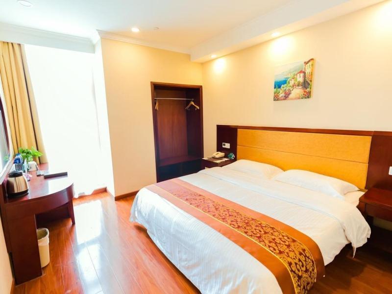 Greentree Inn Shanghai Jiading The South Of F1 Circuit Fangtai Hardware Market Express Hotel Exterior foto