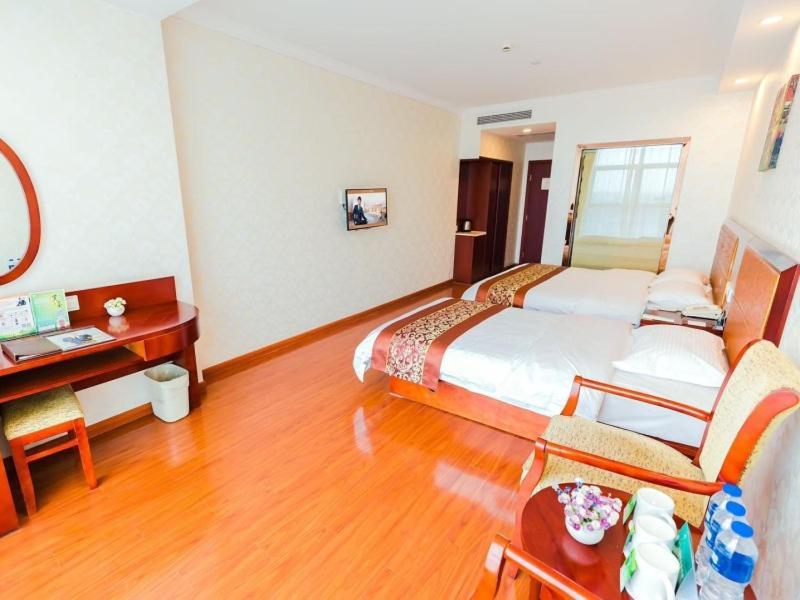 Greentree Inn Shanghai Jiading The South Of F1 Circuit Fangtai Hardware Market Express Hotel Exterior foto