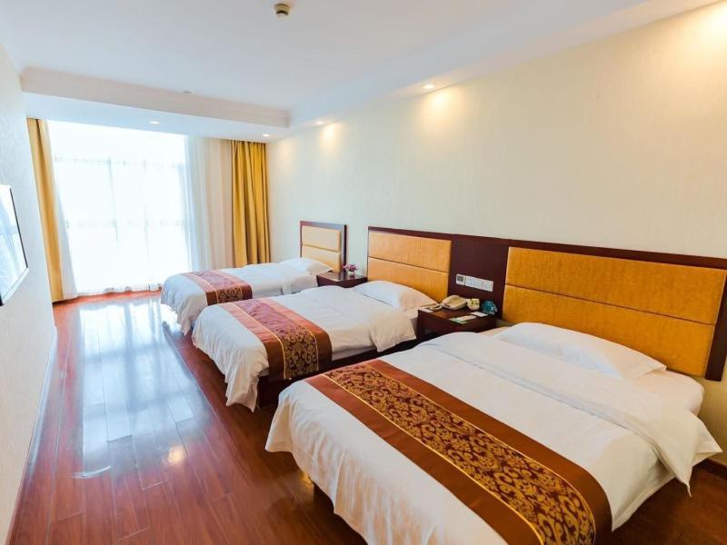Greentree Inn Shanghai Jiading The South Of F1 Circuit Fangtai Hardware Market Express Hotel Exterior foto